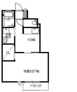 あい星が丘II【1階】の間取り