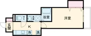 インパクトパレス【1階】の間取り