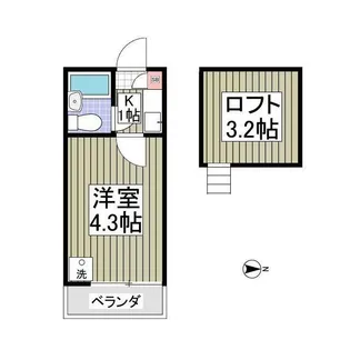 アイビー【2階】の間取り