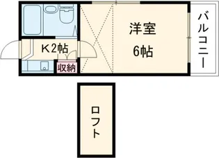 カーサ青砥【1階】の間取り