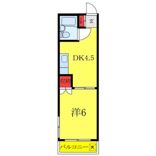 ファミーユ イシザカ【2階】の間取り