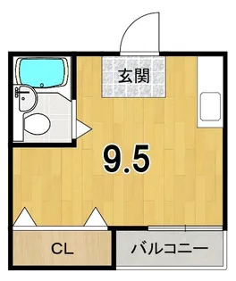 メゾン加後【1階】の間取り