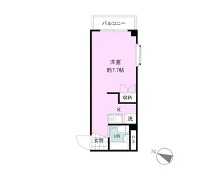 ルネコート三島【3階】の間取り