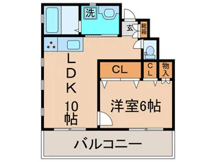 グリーンヴィラ【1階】の間取り