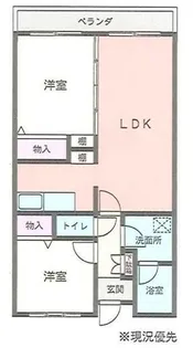 フローラ33【3階】の間取り