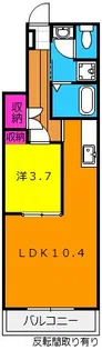 バルカロール【1階】の間取り