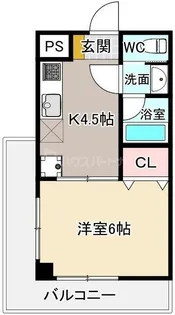 荻野ビル【2階】の間取り