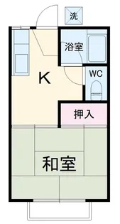 ハイツ石塚【2階】の間取り