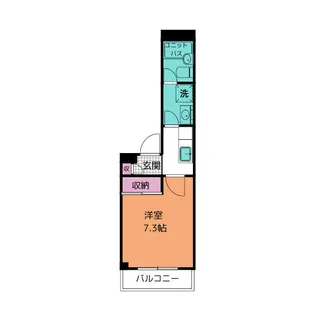 ボナーシュモア I【3階】の間取り