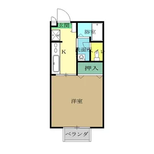 ラピュータ B【1階】の間取り