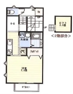 サンステージ・プレミアX【2階】の間取り