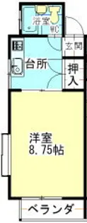 シェラメールうばのゆ【2階】の間取り
