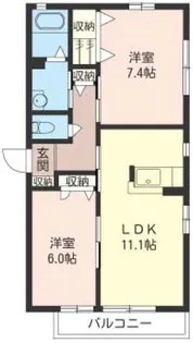 フォレスタ (1F)【1階】の間取り