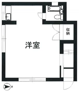 サンライト松江【1階】の間取り