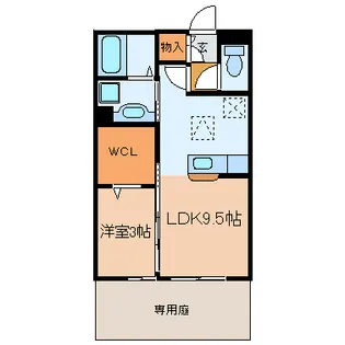 PREMIER【1階】の間取り