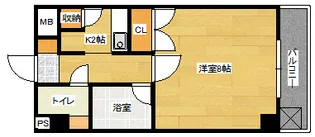 ルミナスII【2階】の間取り