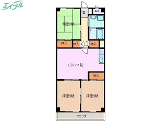 杉善第2ビル【1階】の間取り