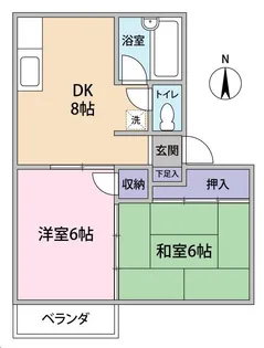 エリタージュ【2階】の間取り