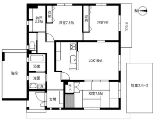 グランフロア【1階】の間取り