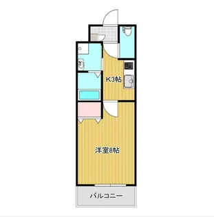 クローバー英賀保駅前【2階】の間取り