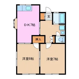 ソフィア柏田【2階】の間取り