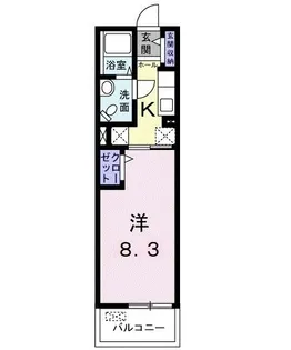 マーベラスプレイス【3階】の間取り