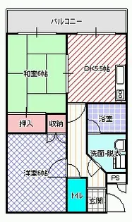 レスターテIV【1階】の間取り