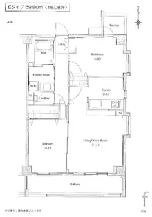 SOCIETY KAKINOKIZAKA ANNEX【4階】の間取り
