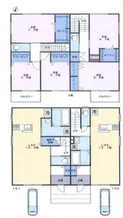 埼玉県川口市大字安行藤八【一戸建】の間取り
