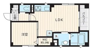 エクセルカーナ祐天寺【2階】の間取り