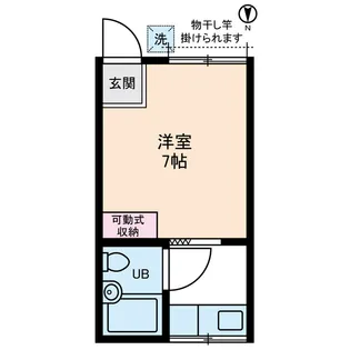 幕張レジデンス【1階】の間取り