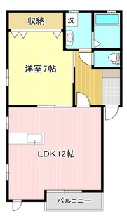 ヴェルデIII【2階】の間取り