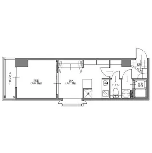 東京都港区白金3【マンション】の間取り