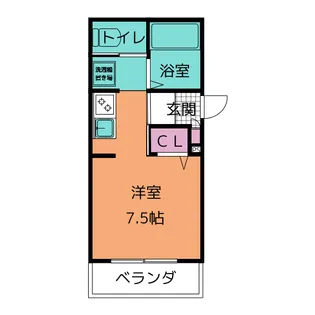 ステラ池見【1階】の間取り
