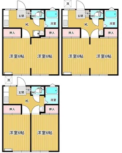 やまとB【2階】の間取り