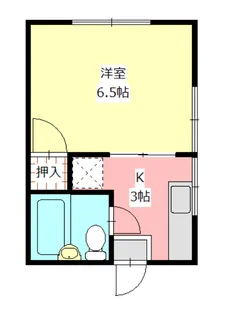 好再来アパート【2階】の間取り