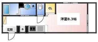 G-CREST土樋【1階】の間取り