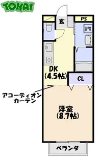 チン・フーインガーデン【2階】の間取り
