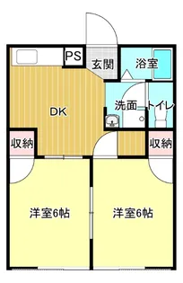 コーポライン【1階】の間取り