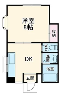 コーポ和【2階】の間取り