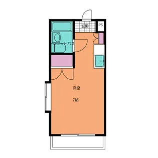 メゾン・ド・スクワール【3階】の間取り