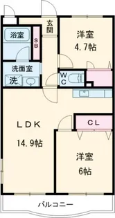 アーバンレジデンス【1階】の間取り