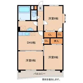 サラーム恵比寿【2階】の間取り