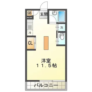 SUN MALL【1階】の間取り