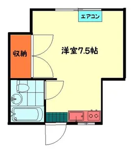フルールドゥソレイユ【2階】の間取り
