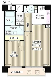 アステリオン松濤【3階】の間取り