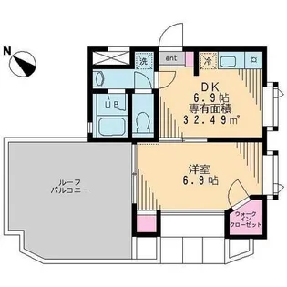 ルーチェ・ボナール【3階】の間取り