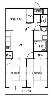 メゾン・カトレア【3階】の間取り