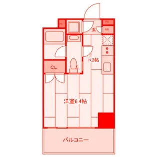 Premium Residence Kawasaki【2階】の間取り