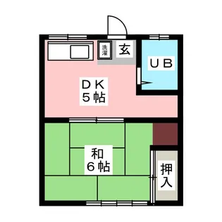 幸荘【2階】の間取り